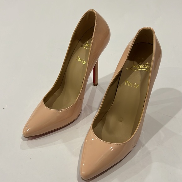 Christian Louboutin So Kate 120MM Patent Leather Pumps size 38 (8) - Picture 4 of 11